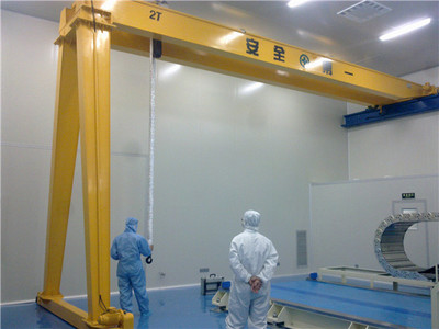 无尘室门式行车吊钩安全使用注意事项